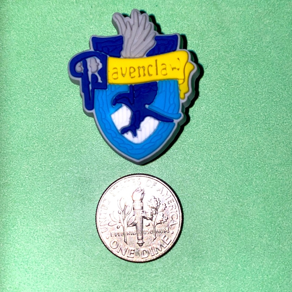 (10 for $15) Ravenclaw Flag Harry Potter Crocs Shoes Charms